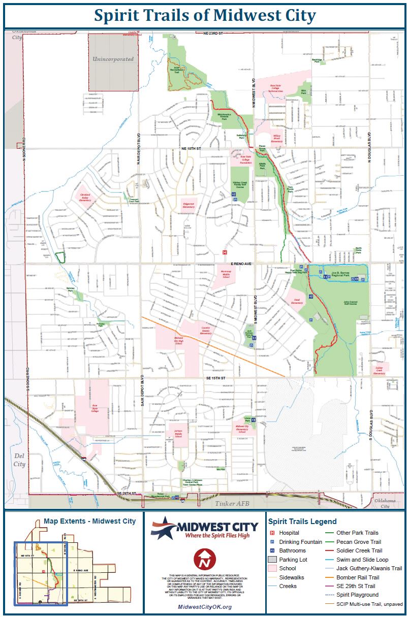 Trails Master Plan | Midwest City Oklahoma