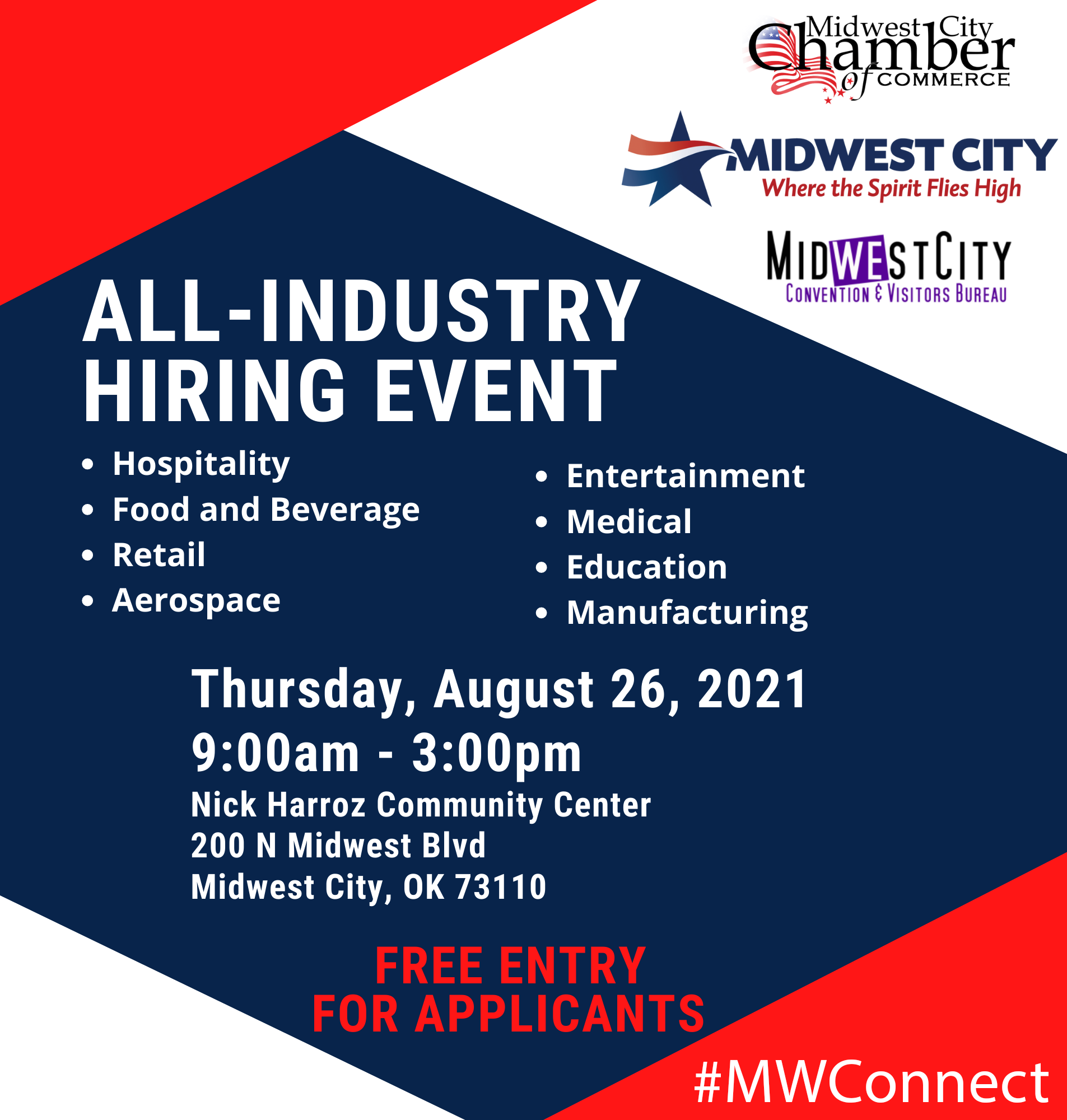 AllIndustry Hiring Event Midwest City Oklahoma