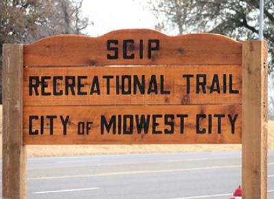 SCIP Recreation Trail Sign