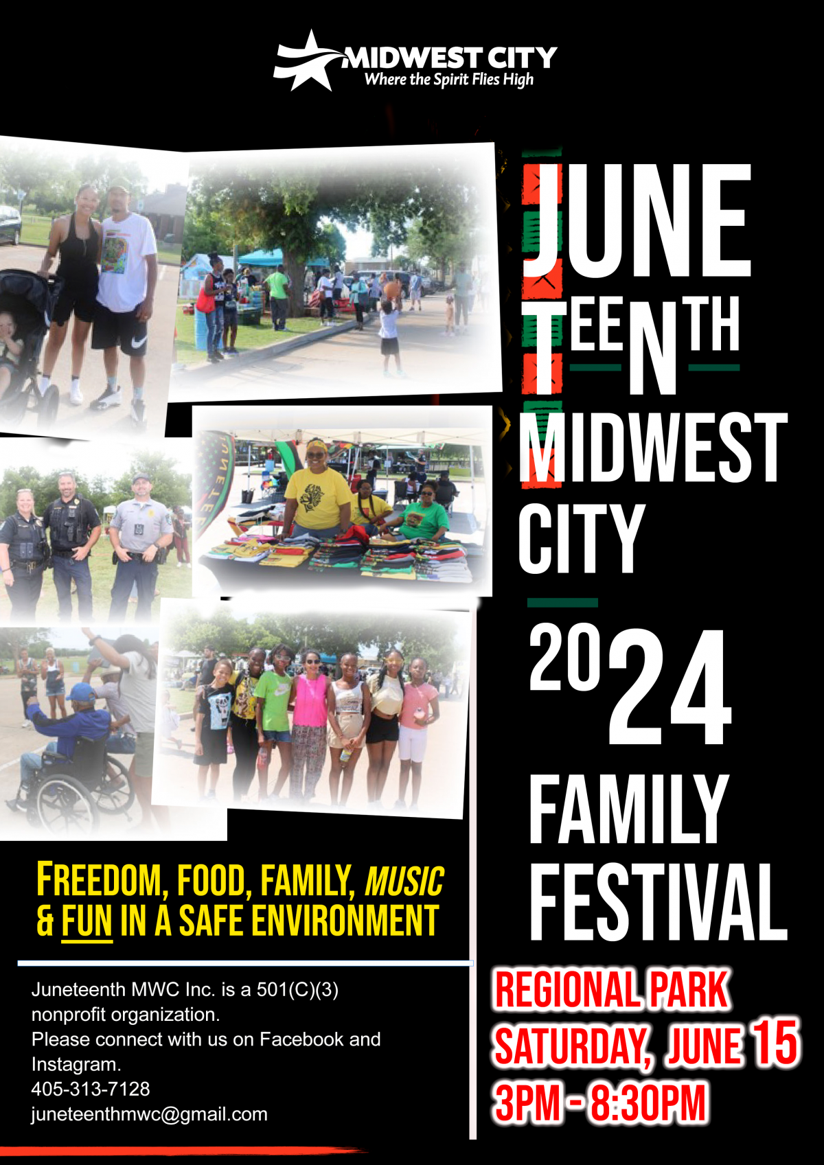 Juneteenth 2024 event describing family festival details