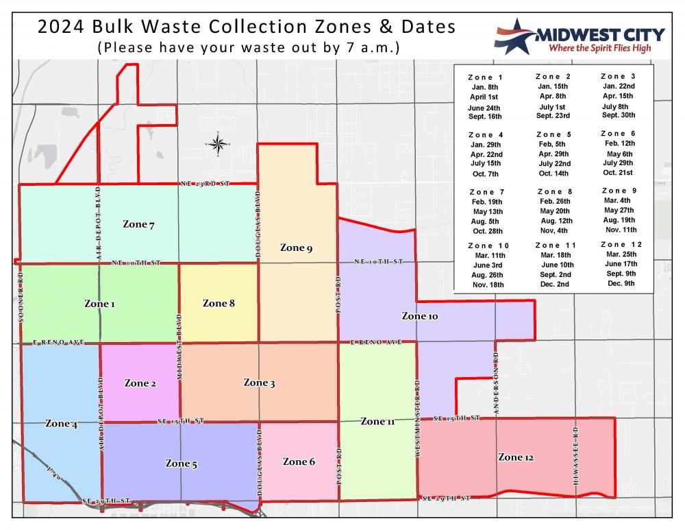 Quarterly Bulk Waste Collection Midwest City Oklahoma